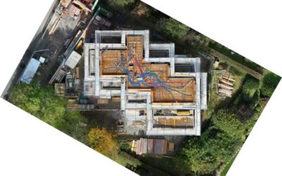 Qualitätssicherung mit Drohne: Präzise Inspektion in der Betondecke