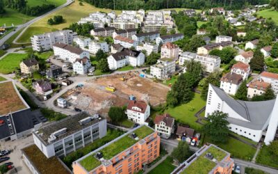 Rückbau abgeschlossen: Baubeginn für neue Wohnüberbauung am Blériotweg in St. Gallen-Winkeln