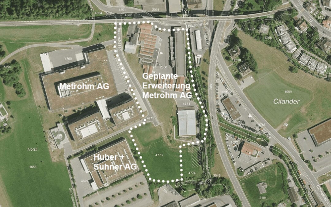 Erweiterungsbau Metrohm, Herisau