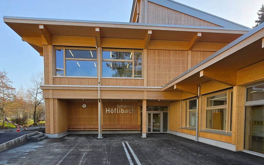 Neubau Bildungszentrum Höflibach Altstätten – Baumanagement durch Gantenbein + Partner AG