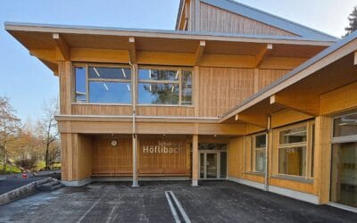Neubau Bildungszentrum Höflibach Altstätten – Baumanagement durch Gantenbein + Partner AG